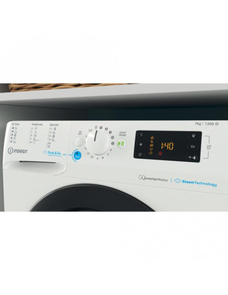Iš priekio pakraunama skalbyklė Indesit BWSE 71295X WBV EU