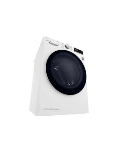 LG | Dryer Machine | RH80V3AV6N | Energy efficiency class D | Front loading | 8 kg | LED | Depth 69 cm | Wi-Fi | White