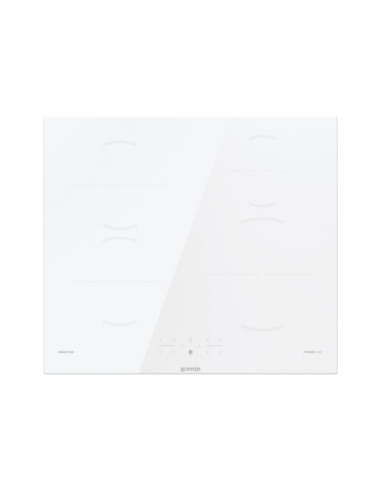 Gorenje | Hob | GI6401WSC | Induction | Number of burners/cooking zones 4 | Touch | Timer | White | Display