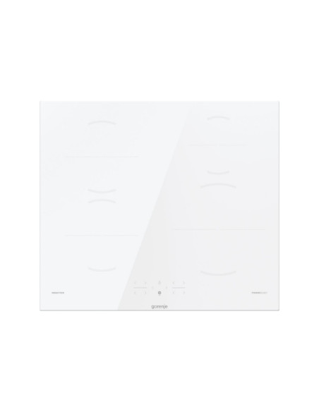 Gorenje | Hob | GI6401WSC | Induction | Number of burners/cooking zones 4 | Touch | Timer | White | Display