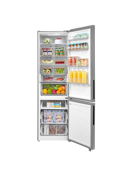 Midea Refrigerator | MDRB600MME46 | Energy efficiency class E | Free standing | Combi | Height 201 cm | No Frost system | Fridge