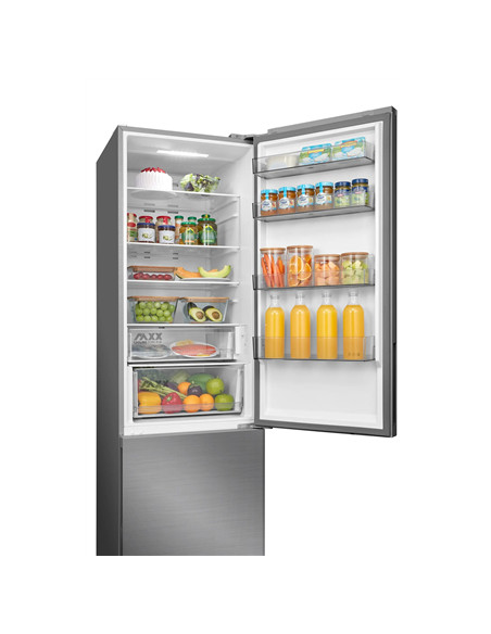 Midea Refrigerator | MDRB600MME46 | Energy efficiency class E | Free standing | Combi | Height 201 cm | No Frost system | Fridge