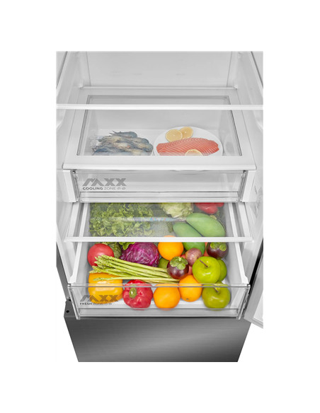 Midea Refrigerator | MDRB600MME46 | Energy efficiency class E | Free standing | Combi | Height 201 cm | No Frost system | Fridge