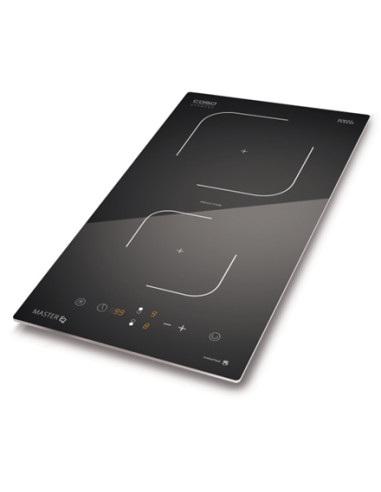 Caso | Hob | Master E2 | Induction | Number of burners/cooking zones 2 | Touch | Timer | Black