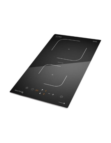 Caso | Hob | Master E2 | Induction | Number of burners/cooking zones 2 | Touch | Timer | Black