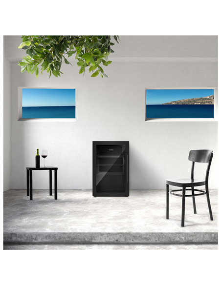 Caso | Barbecue Cooler | S-L | Energy efficiency class F | Free standing | Black