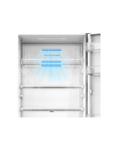 Midea Refrigerator | MDRB548MME46 | Energy efficiency class E | Free standing | Combi | Height 186 cm | No Frost system | Fridge