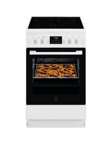 Baltos spalvos el.keraminė viryklė Electrolux LKR564277W