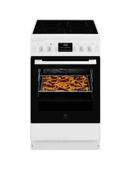 Baltos spalvos el.keraminė viryklė Electrolux LKR564277W