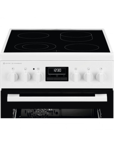 Baltos spalvos el.keraminė viryklė Electrolux LKR564277W