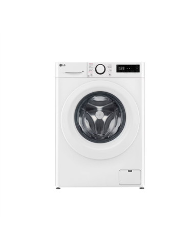 LG | Washing machine | F2WR508SWW | Energy efficiency class A | Front loading | Washing capacity 8 kg | 1200 RPM | Depth 47.5 cm