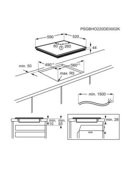 Kaitlentė AEG TO63IQ00FB