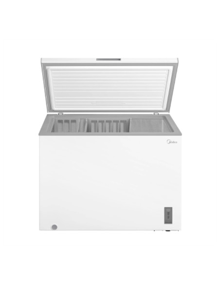 Midea MDRC411FZE01 Freezer, E, Free standing, Height 85 cm, Freezer net 293L, White