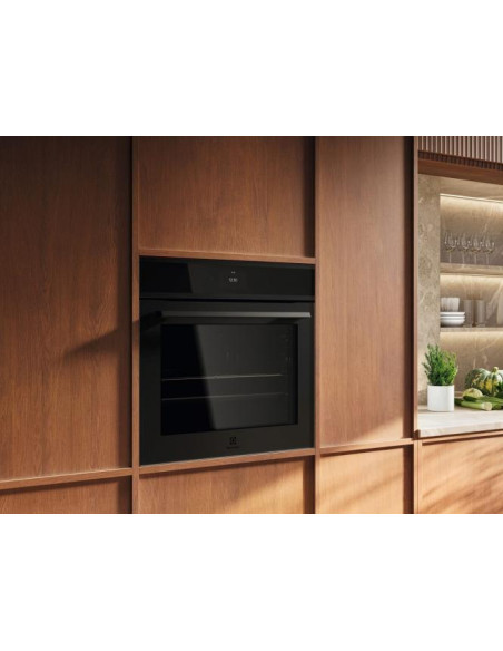 Orkaitė su pirolize Electrolux EOE9P3XT, juoda matinė