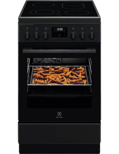Juodos matinės spalvos el. keraminė viryklė ElectroluxLKR564276K