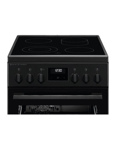Juodos matinės spalvos el. keraminė viryklė ElectroluxLKR564276K
