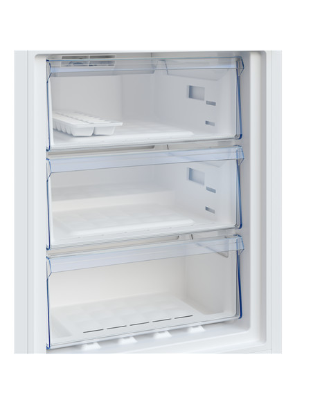 BEKO Refrigerator | B3RCNA344HW1 | Energy efficiency class E | Free standing | Combi | Height 179.6 cm | No Frost system | Fridg