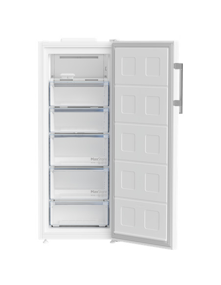 BEKO Freezer | B5RFNE274W | Energy efficiency class E | Upright | Free standing | Height 151.5 cm | Total net capacity 220 L | N
