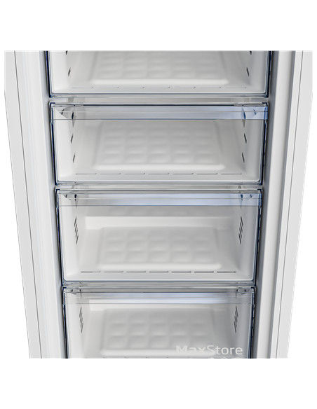 BEKO Freezer | B5RFNE274W | Energy efficiency class E | Upright | Free standing | Height 151.5 cm | Total net capacity 220 L | N