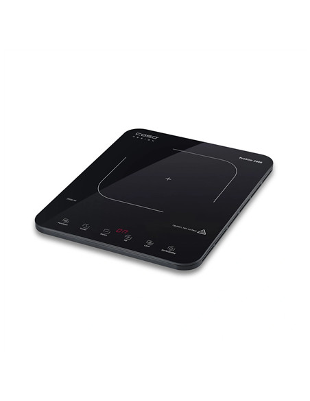 Caso ProSlim 2000 2236 Mobile single induction hob, Glass, Sensor-touch, Black