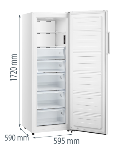 Šaldiklis GORENJE FN617EEW5