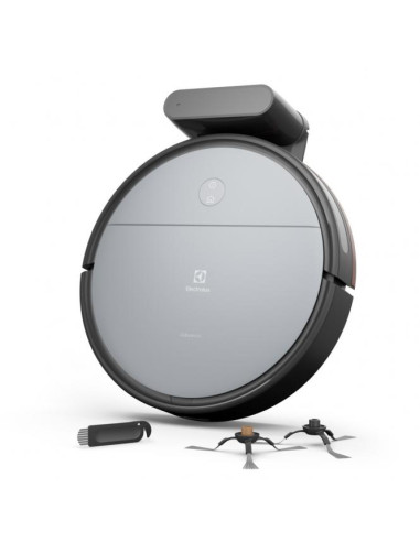 Naujos kartos išmanusis dulkių siurblys-robotas Electrolux ER61UD1UG pilkas