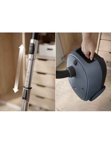 Dulkių siurblys su maišeliu Electrolux EB61C4DB melsvas