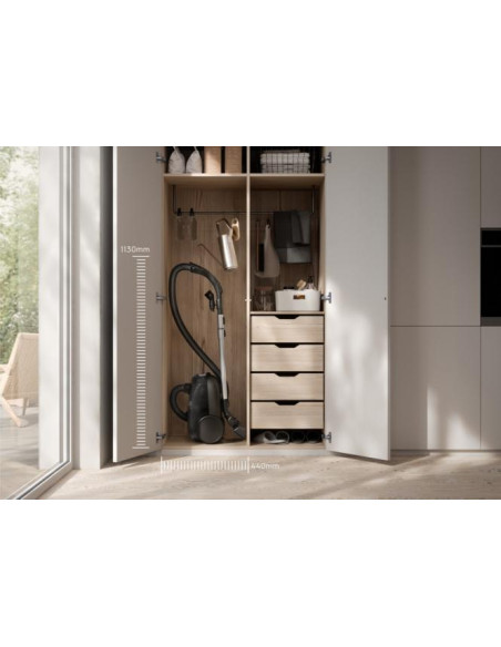 Dulkių siurblys su maišeliu Electrolux EB61C4DB melsvas