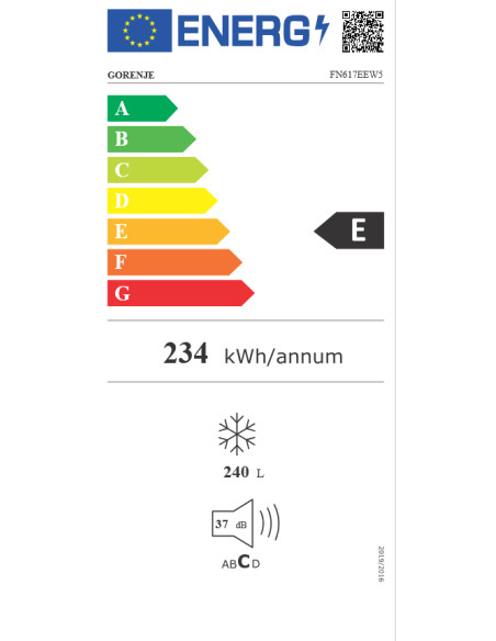 Freezer GORENJE FN617EEW5