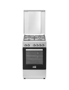 Simfer | Cooker | 5405SERGG | Hob type Gas | Oven type Electric | Stainless steel | Width 50 cm | Electronic ignition | Depth 60