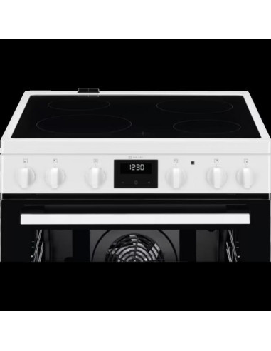 60 cm pločio baltos el keraminė viryklė Electrolux LKR64023AW