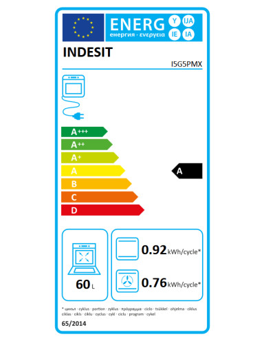 Cooker INDESIT I5G5PMX