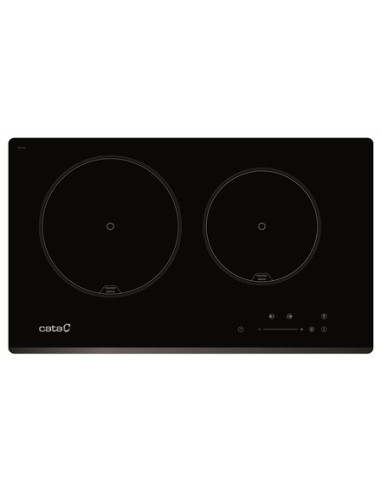 CATA | Hob | IB 2 PLUS BK/A | Induction | Number of burners/cooking zones 2 | Touch | Timer | Black
