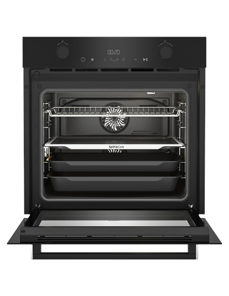BEKO Oven | BBVM17400B | 72 L | Electric | Hydrolytic | Electronic | Steam function | Height 59.5 cm | Width 59.4 cm | Black