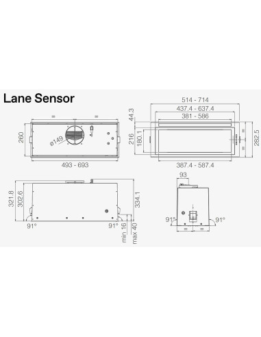 ELICA LANE SENSOR @ BL MAT/A/52