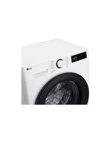 LG Washing machine | F2WR509SBW | Energy efficiency class A | Front loading | Washing capacity 9 kg | 1200 RPM | Depth 48 cm | W