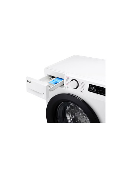 LG Washing machine | F2WR509SBW | Energy efficiency class A | Front loading | Washing capacity 9 kg | 1200 RPM | Depth 48 cm | W