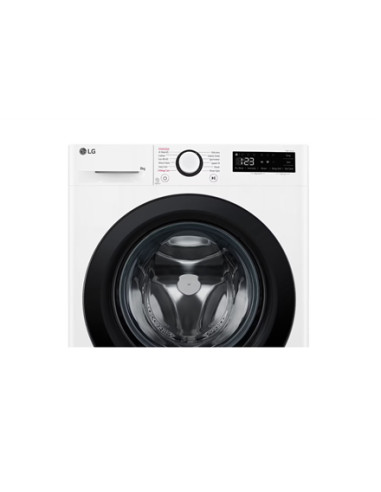 LG Washing machine | F2WR509SBW | Energy efficiency class A | Front loading | Washing capacity 9 kg | 1200 RPM | Depth 48 cm | W