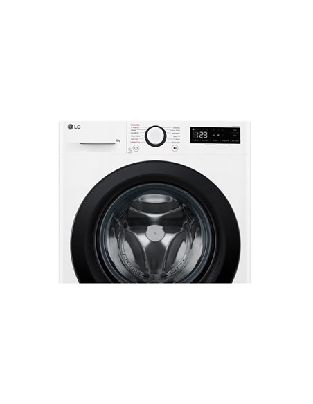 LG Washing machine | F2WR509SBW | Energy efficiency class A | Front loading | Washing capacity 9 kg | 1200 RPM | Depth 48 cm | W