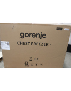 SALE OUT. Gorenje | Freezer | FH30EAW | Energy efficiency class E | Chest | Free standing | Height 84.7 cm | Total net capacity 