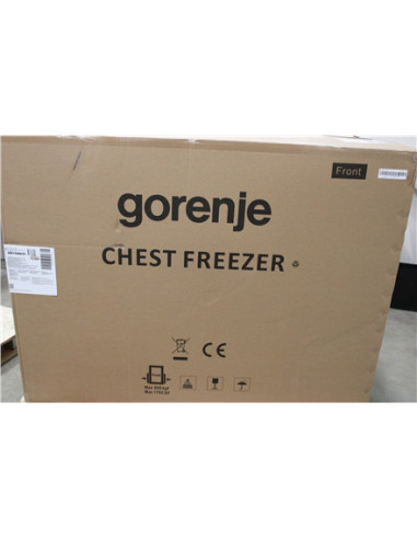 SALE OUT. Gorenje | Freezer | FH30EAW | Energy efficiency class E | Chest | Free standing | Height 84.7 cm | Total net capacity 