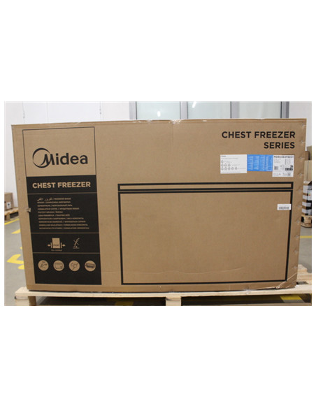 SALE OUT. Midea Freezer | MDRC564FEE01 | Energy efficiency class E | Chest | Free standing | Height 82.5 cm | Total net capacity