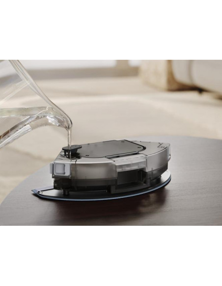 Naujos kartos išmanusis dulkių siurblys-robotas su plovimo funkcija Electrolux ER71HW1UG pilkas