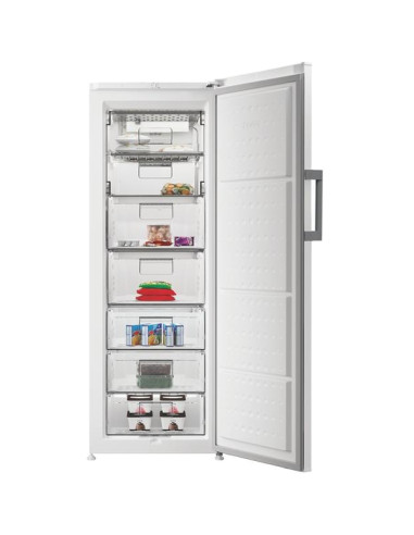 171 cm aukščio baltos spalvos šaldiklis Indesit FINS 1261 W4