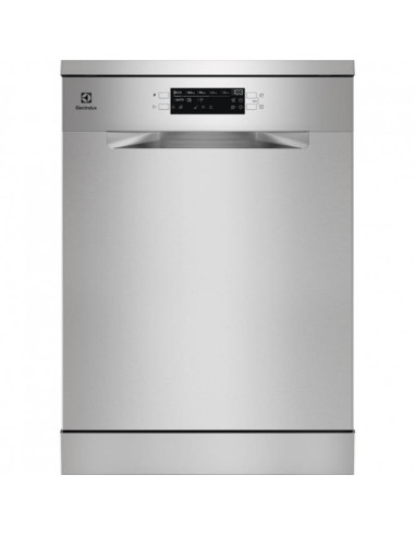 60 cm pločio ner. plieno spalvos laisvai pastatoma indaplovė Electrolux ESA47210SX