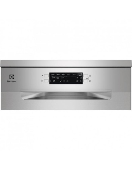 60 cm pločio ner. plieno spalvos laisvai pastatoma indaplovė Electrolux ESA47210SX