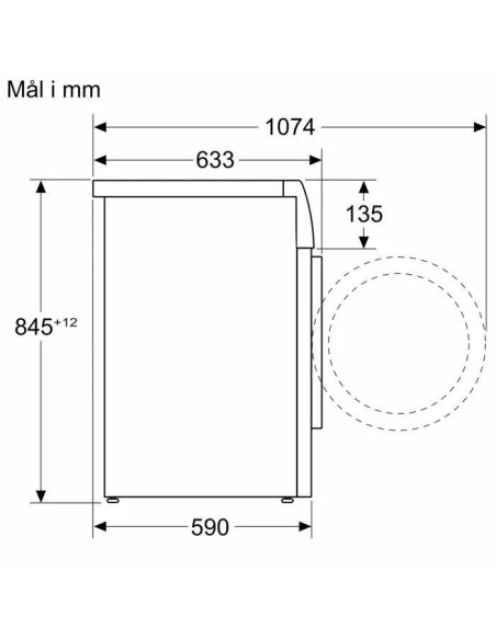 Skalbyklė BOSCH WGH256AESN
