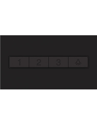Bosch DWB65CC60 | Hood | Wall mounted | Energy efficiency class B | Width 59.8 cm | Mechanical | 594 m³/h | Matte black | LED