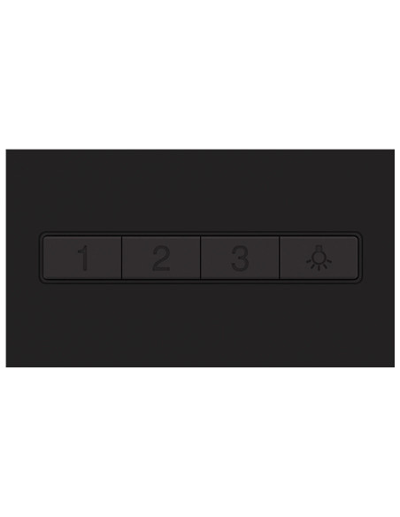 Bosch DWB65CC60 | Hood | Wall mounted | Energy efficiency class B | Width 59.8 cm | Mechanical | 594 m³/h | Matte black | LED