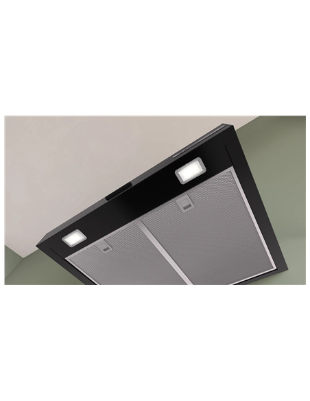 Bosch DWB65CC60 | Hood | Wall mounted | Energy efficiency class B | Width 59.8 cm | Mechanical | 594 m³/h | Matte black | LED
